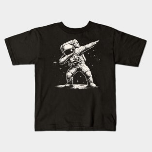 Dabbing Astronaut Kids T-Shirt